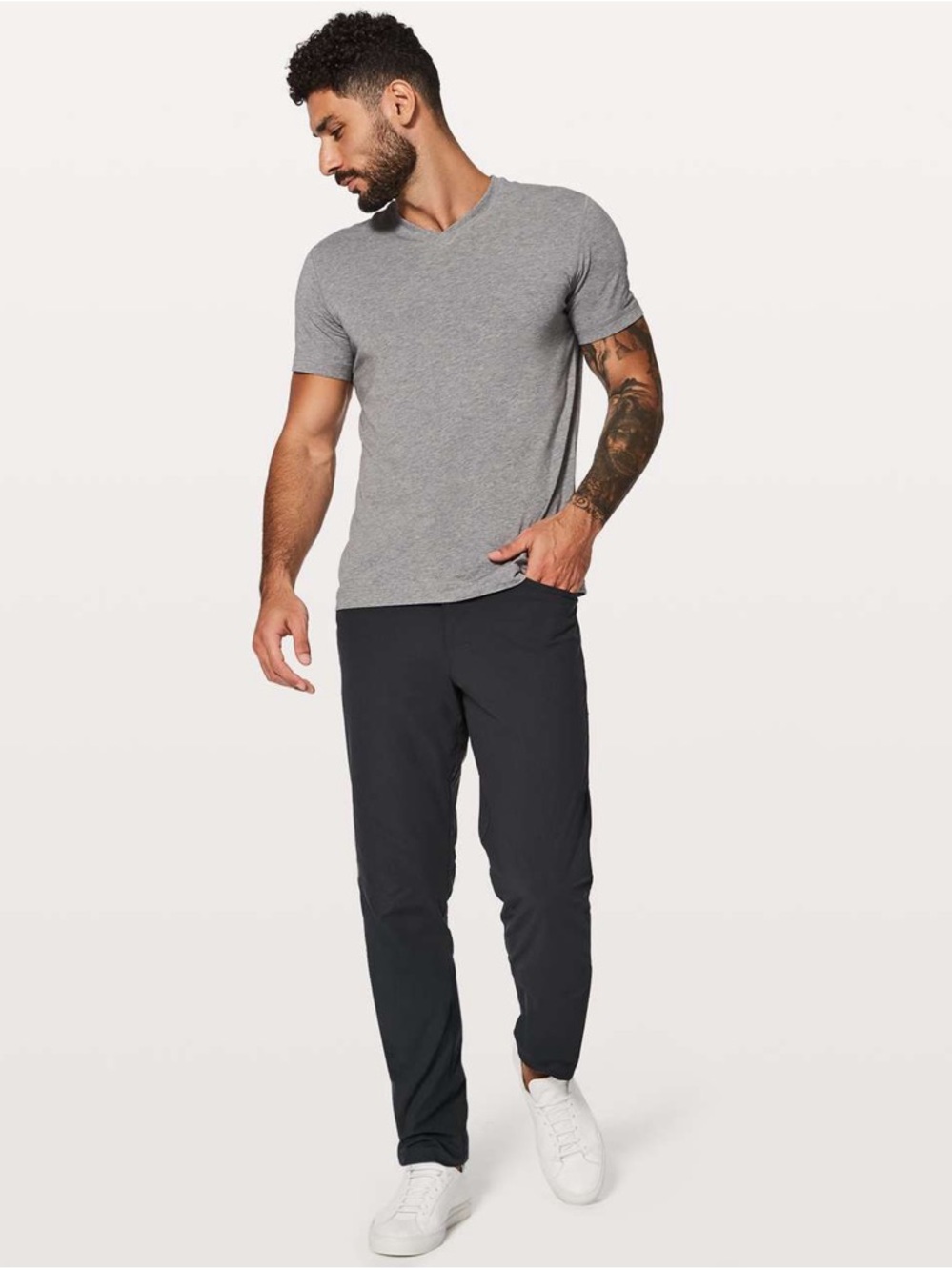 Lululemon ABC Pant Classic in Melanite